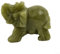 Dekofigur Elefant Jade Steine grün Aventurin geschnitzt Statue