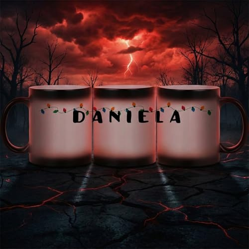 Wanapix | Tazza Magica Personalizzata Con Nome | Regalo Originale | Tazza Amica | 325ml | Straniero