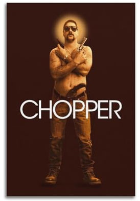 HUEAEHAHE Chopper Poster Room Decorative Canvas Posters Aesthetic Poster Print Wall Art Decor Posters 08x12inch(20x30cm) Unframe-style