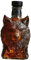Baoblaze Animal Whisky Decanter Unique drôle en verre transparent bouteille d'alcool en verre homme cadeau pour le bar club hôtel décoration, Loup