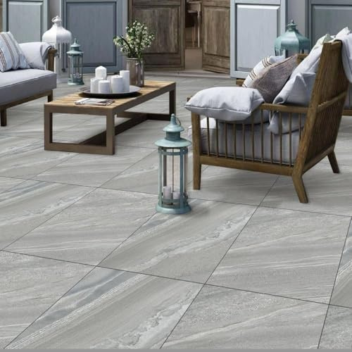 The Stonemart Crossover Grey 600x900x20mm Outdoor Porcelain Paving – Pack of 10 Slabs for Garden Patios, Terraces & Walkways