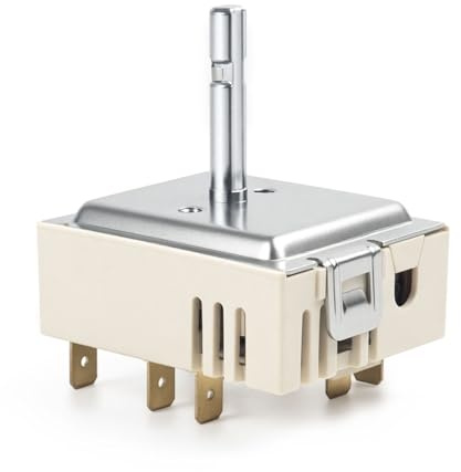 New DG44 01006B Range Surface Element Control Switch Fit for Samsung Electric Range - Oven/Stove, Better Than OEM Quality, PER001-12 D Fits Model NE59J7750WS NE58K9850WS NE59M4310SS and More