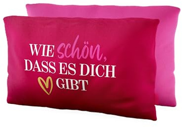 Rungassi Kissen Dekokissen Kuschelkissen Geschenk Themenwelt: Glück und Emotionen (Schön, DASS ... - 3967131)
