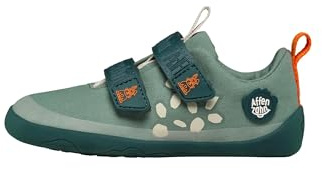 Affenzahn Halbschuh Baumwolle Lucky | Vegan, flexibel und rutschfest mit Klettverschluss, ideal für den Sommer und erhältlich in den Größen 21 bis 35