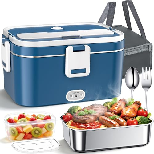 AOKBON 1.8L Fiambrera Electrica para Comida 12V/24V/220V