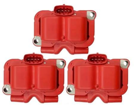 Zündanlage 3-teiliges Zündspulen-Set 1601587703 Für Smart Für Cabrio Für Roadster Für Fortwo Für City-Coupé 0.6 .7 M160 450 452 Blockzündspul