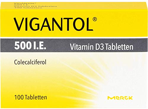 VIGANTOL 500 I.E. Vitamin D3 Tabletten, 100 St. Tabletten