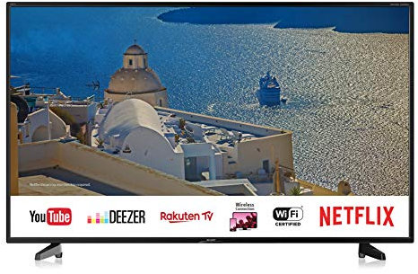SHARP 4K Ultra HD Smart TV, 127 cm (50 Zoll), Harman/Kardon Soundsystem, HDR, Triple Tuner, LC-50UI7422E