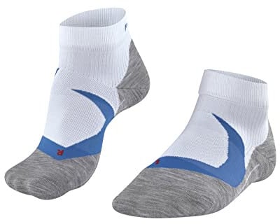 FALKE Herren Laufsocken RU4 Endurance Cool Short M SSO Funktionsmaterial antiblasen 1 Paar, Weiß (White 2006), 46-48