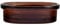Kuishi Amber Glass Soap Dish, Soap Dishes for Bathroom use, Amber Bathroom Décor