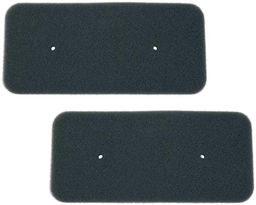 2 x Filtro per Candy® Hoover®, pompa di calore, filtro in schiuma, filtro in spugna, dimensioni 270 x 125 x 7 mm (sostituisce 40006731) 2 Filtri