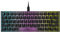 Corsair K65 RGB MINI, Tastiera meccanica gaming 60% (retroilluminazione RGB Per-Key, CHERRY MX RED, cavo USB Type-C staccabile, tecnologia AXON Hyper-Processing), LAYOUT US, nero