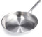 Merten & Storck Tri-Ply Stainless Steel Induction 30cm Frying Pan Skillet,Professional Cooking,Multi Clad,Heats Evenly,Drip-Free Pouring Edges,Browning,Induction,Durable,Oven Safe up to 200˚C,Silver