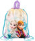 alles-meine.de GmbH Kleiner - Beutel/Tasche 31 cm - Lunchtasche/Sportbeutel - Turnbeutel - Schuhbeutel die Eiskönigin - Frozen - wasserdicht - wasserabweisend abwischbar ..