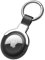 Sichy Étui de protection en cuir pour AirTags, AirTags - Porte-clé AirTag - Coque de protection Airtag - Porte-clé pour bagages, chien, chat - Collier pour animal domestique