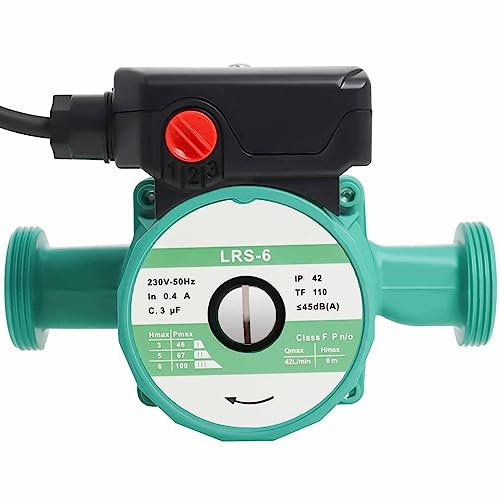 Bomba de Circulación de Agua Caliente 25-60/180 mm, Bomba de Calentamiento de Caldera por Poweka