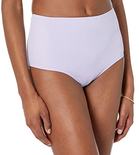 Amazon Essentials Damen Badehose mit hoher Taille (erhältlich in Übergröße), Lavendel, 40