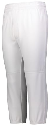 Augusta Sportswear Youth Gamer Pull-Up Baseball Pant White XL