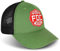 Fire Department Coffee, Olivgrüner Hut Malteser-Kreuz Logo Snapback, Olivgrün, Einheitsgre