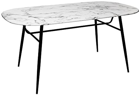 Atmosphera - Table à Manger Roxas - Plateau Verre trempé