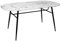 Atmosphera - Table à Manger Roxas - Plateau Verre trempé