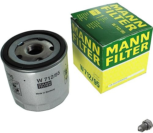 EISENFELS Filter Set erstellt mit Ölfilter W 712/95 für A3 Limousine Arona | Ölfilter Ablassschraube