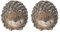 Ideen mit Herz Deko-Figur Igel | 7,5cm hoch, 6cm breit, 5,5cm tief | 2 Stück
