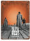 PAUSUDJEIL Filmposter Once Upon A Time in The West, Wanddekoration, Kunst, Metallblechposter, moderne Heimdekoration, Kunst, Metallposter, Hausbar, Ladendekorationen, Vintage-Schild, Geschenk, 39,9