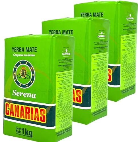 El PAISITO - Yerba Mate Canarias SERENA - 3 x 1 Kg