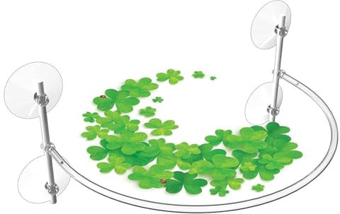 Fish Feeding - Floating Plant Corral for Aquariums | Enhance Water Quality with Feeding, Aquarium Filter Accessories for Healthy Water, Perfect for Floating Plants and Balanced Feeding