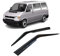 CarJoy Windabweiser Luftabweiser Regenabweiser Seitenfensterabweiser Kompatibel mit VW Transporter T4 1990-2002 Autofenster Regenschutz Regenabweiser Anklebbare Deflektoren 2 Stück