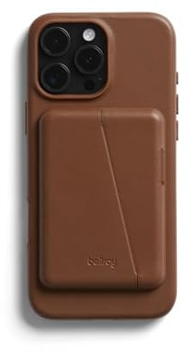 Bellroy Mod Case + Wallet, kompatibel mit iPhone 16 Pro Max - Sienna | Schlanke Leder-Mod-Handyhülle mit Geldbörse für ein iPhone 16 Pro Max mit schlankem Kartenhalter für deine Alltagskarten