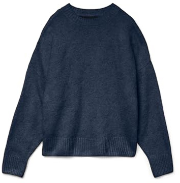 VERO Moda Damen Vmboom Ls O-Neck Pullover Ga Noos Vmboom Ls O-Neck Pullover Ga Noos (1er Pack)