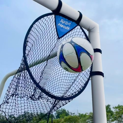 2Pcs Top Bins Soccer Target Net,Football Training Goal,Kids Top Corner Target Net Goals Training Practice Equipment (black 2, large)