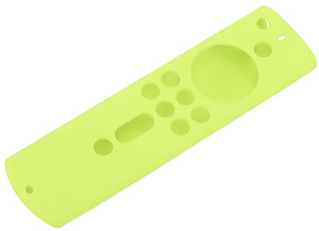 Generic Silikon-Fernbedienungshülle, Stoßfest, rutschfest, für Fire TV Stick 4K 2018, 1 Einheit (Leuchtendes Grün)