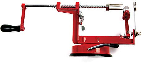 Norpro 866R Apple Master-Apple, pomme de terre, éplucheur, trancheur et vide-pomme avec base sous vide