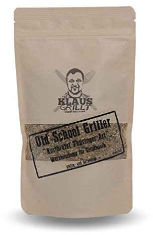 Klaus Grillt - Old School Griller (Rostbrätel Thüringer Art) 200 g Standbeutel