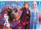Clementoni 27274 Supercolor Frozen 2 – Puzzle 104 Teile ab 6 Jahren, buntes Kinderpuzzle mit besonderer Leuchtkraft & Farbintensität, Geschicklichkeitsspiel für Kinder