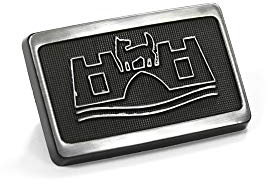 Volkswagen 165853688AGX2 Wolfsburg Emblem Schriftzug Kotflügel Seitenblinker Blende, chrom