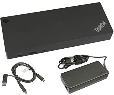 Lenovo USB-C/USB 3.0 replicador de Puertos Incl. 135W Cargador para la série IdeaPad C340-15IIL (81XJ)