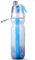 Greneric Portable Sports Misting Water Cup, Reusable Squeeze Spray Bottle Mist Lock Design Double Wall Insulated Leak-proof Travel Hiking Cycling Camping Gym 500ML (BLUE)