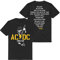 AC/DC - T-Shirt - PWRUP Angus Tracklist - Schwarz - XXL