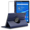 ebestStar - Cover per Lenovo Tab M10 HD 10.1 (Gen 2, TB-X306F), Custodia Protezione Rotazione 360, Pelle PU, Blu scuro + Vetro Temperato