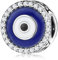 Magic Charms 925 Sterling Silber Charm Bead für Frauen mit Evil Eyes Frauen Lucky Fatima Hand Beads Charms, A-Evil Eye