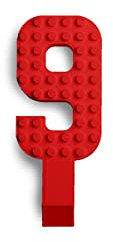 Made Happy Number Cake Topper | Birthday Cake Toppers & Happy Birthday Decorations | Cake Toppers For Boys & Birthday Cake Decorations | Happy Birthday Cupcake Toppers & Cake Decorations | Red 9