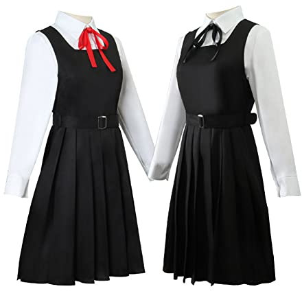 Mitaka Asa - Disfraz de cosplay para motosierra, disfraz de anime, conjunto completo para fiesta de Halloween