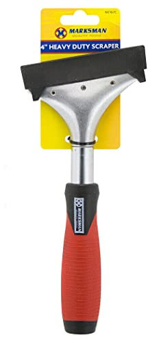 2 X 4 Heavy Duty Scraper - Paint, Wallpaper Remover Floor Scraping Hand Tool Wooden Handle, Household Workshop DIY, Multi Purpose, 4 Inch Durable