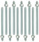 Isolbau Ankerstangen M12 x 220 mm - 10 Stück ETA Zulassung Gewindestange Verbundanker verzinkt mit Mutter & Unterlegscheibe Schwerlast-Anker Schwerlast-dübel