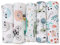 FENSILO Spucktücher Baby - Mulltücher - Stoffwindeln - 5er Pack 70x80 cm Made IN EU, schadstoffgeprüft - Spucktücher Baby Junge Mädchen Tuch mit