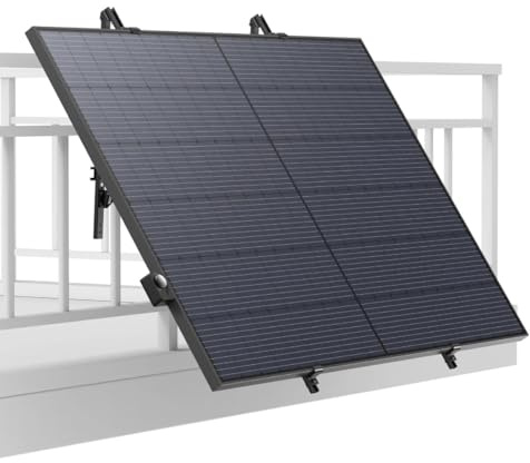 EcoFlow Single Axis Solar Tracker Each Set for 1×400W Rigid Solar Panel, for Balcony use 5011601001 ;EFSAST